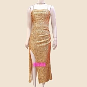 Vestido de Lentejuelas doradas