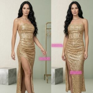 Corset Dorado Amanda: imagen 1