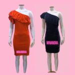 Vestido corto plush