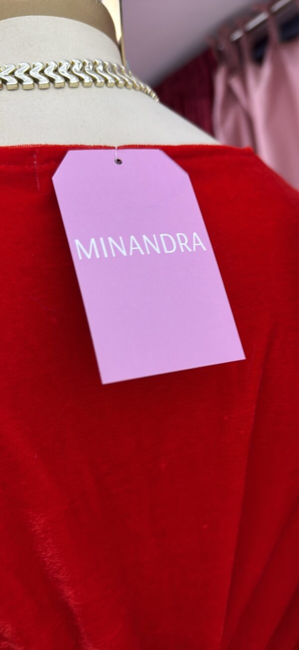 Vestido rojo plush: imagen 8