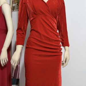 Vestido rojo plush: imagen 7