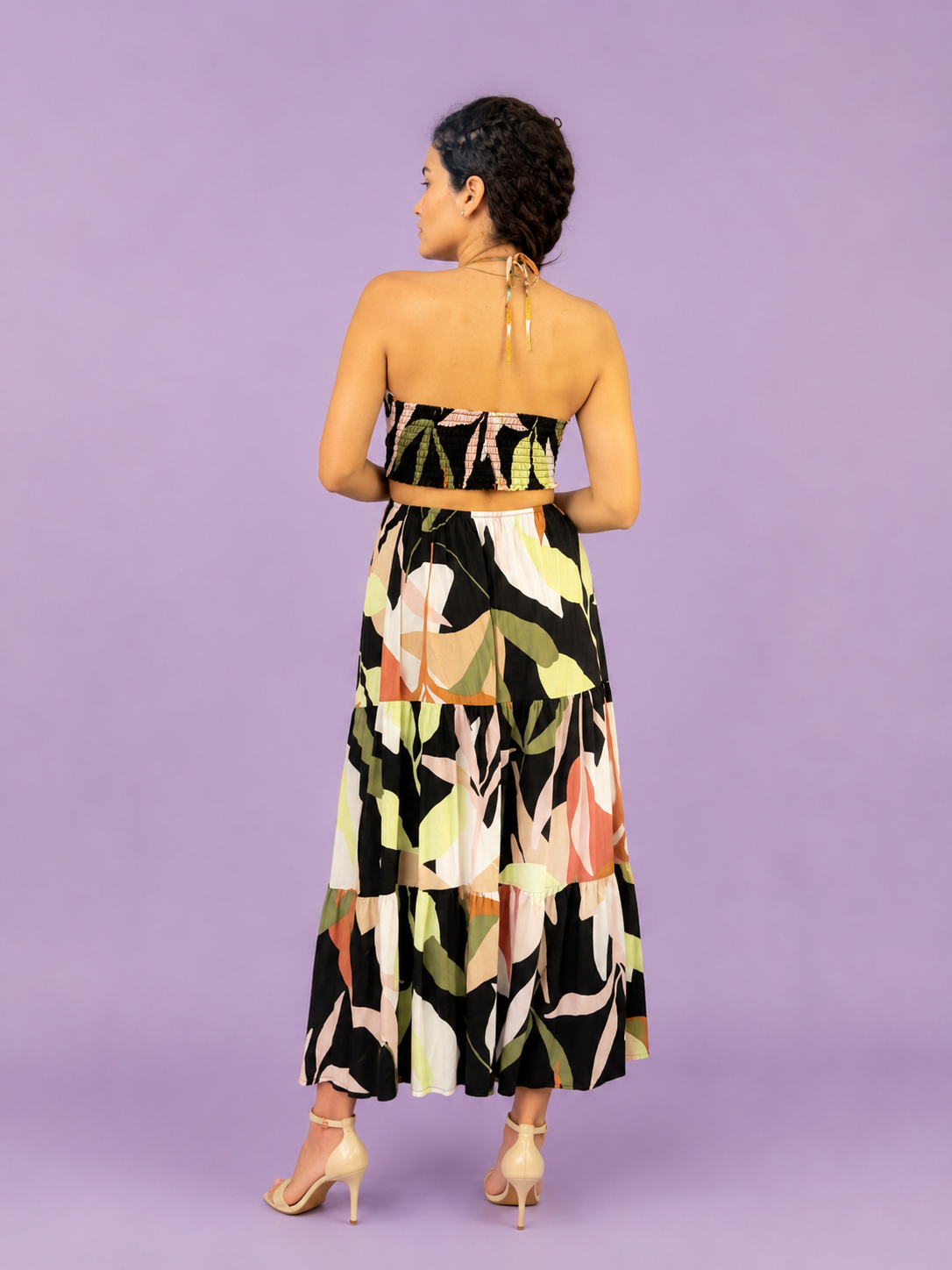 Vestido Estampado negro: imagen 2