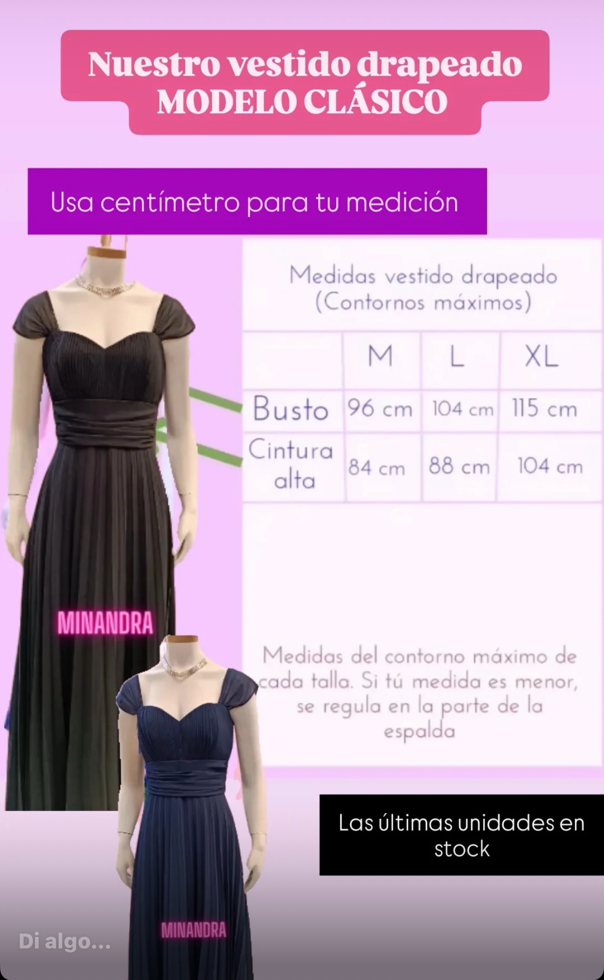 Vestido drapeado Rosa bebé: imagen 4