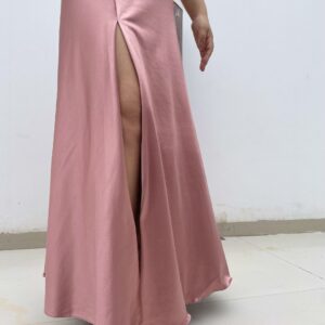 Pink Dress Off-Shoulder: imagen 2