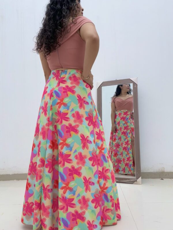 Pink Printed Dress: imagen 2