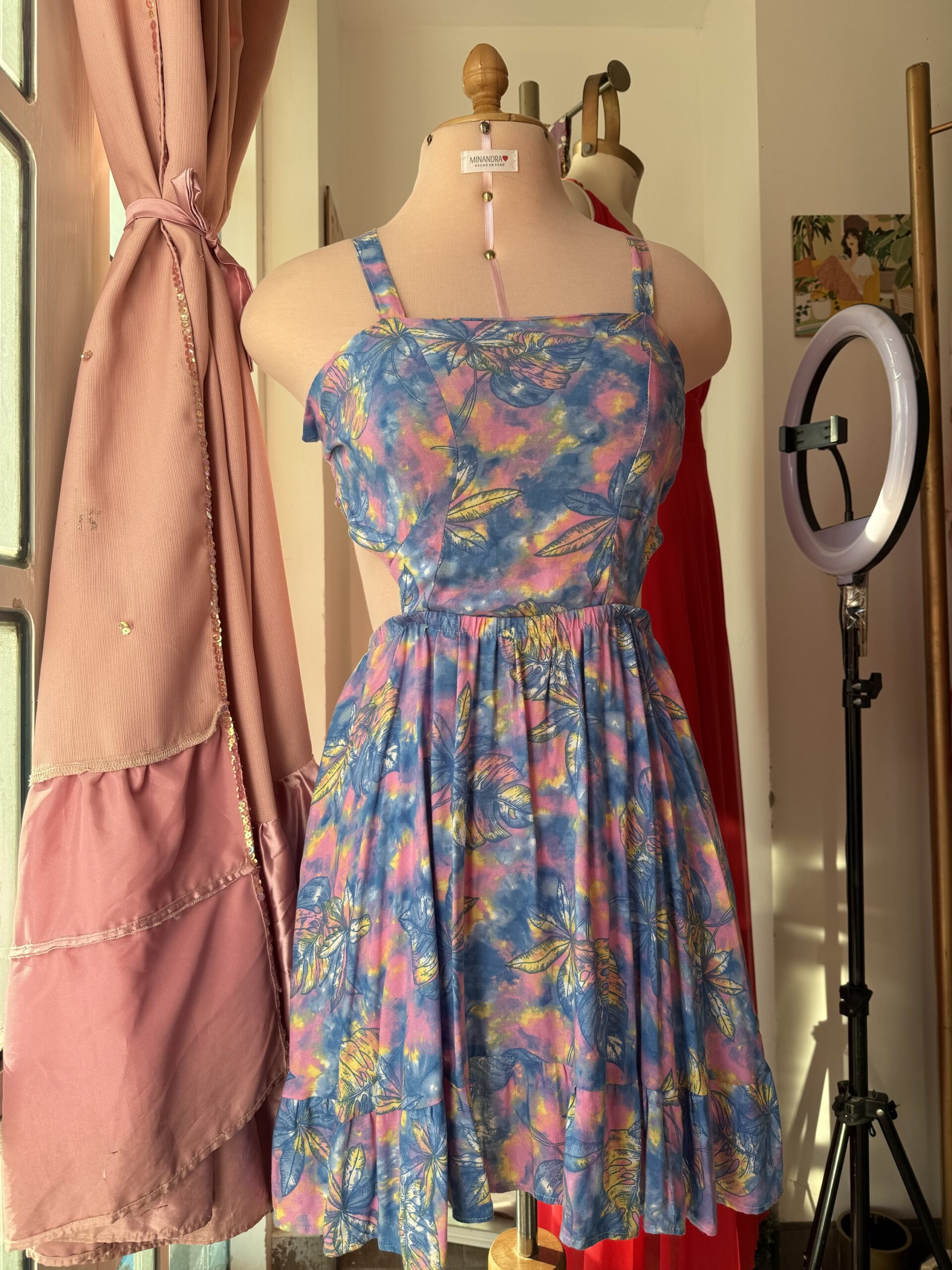 Vestido Flores Ari: imagen 1