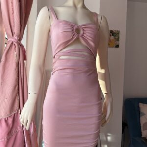 Vestido Palo Rosa licrado: imagen 3