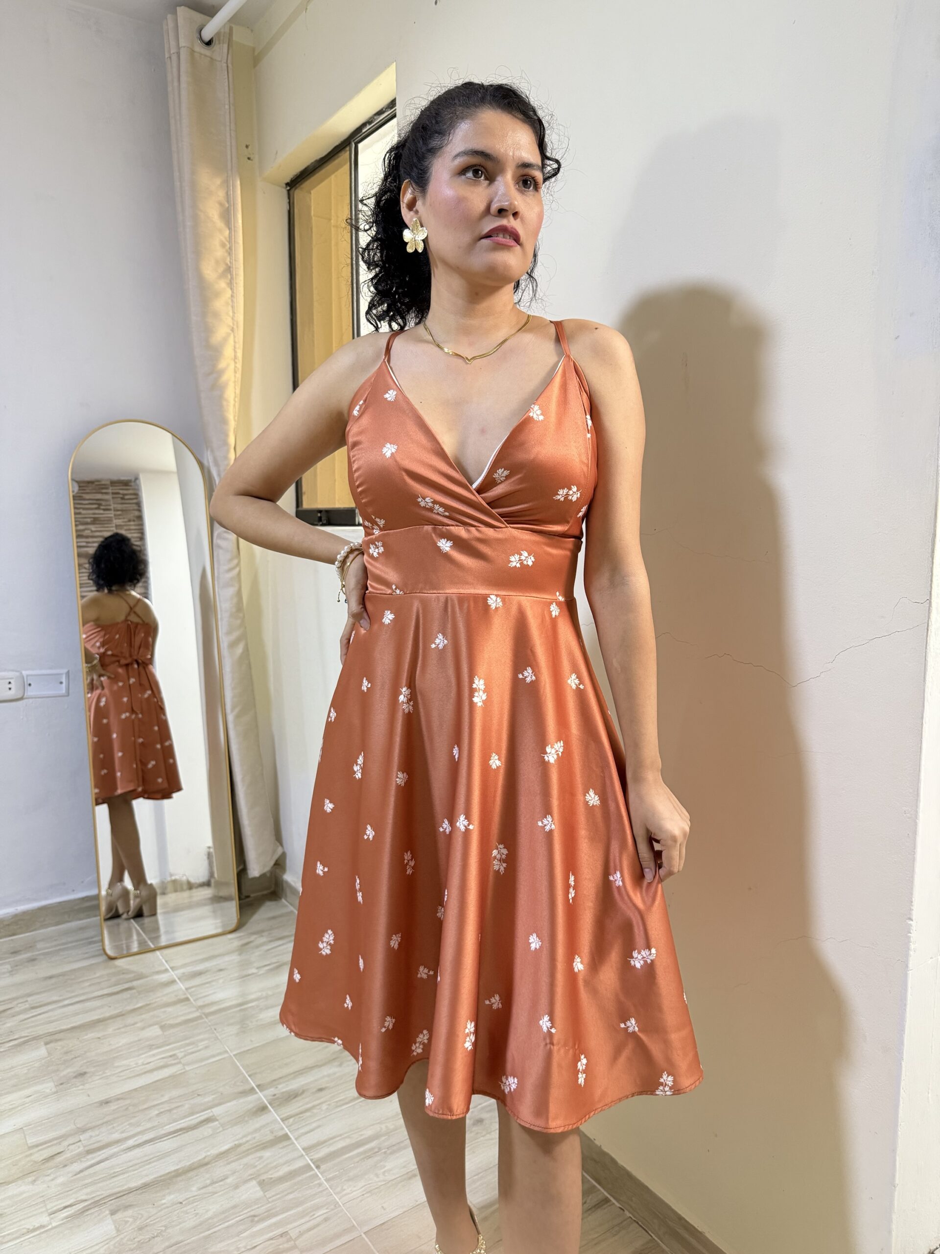 Vestido Lacre satin: imagen 1