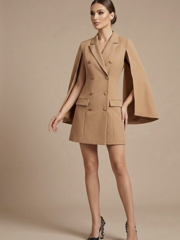 img_4657-2 Vestido blazer con capa( A pedido)